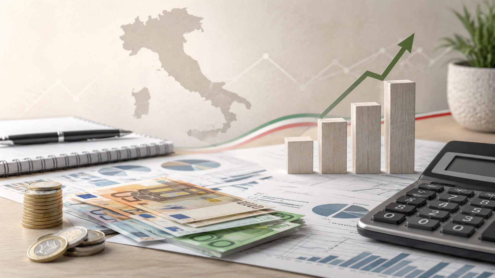 Al momento stai visualizzando Economia italiana 2026 2027: Pil lento e inflazione.