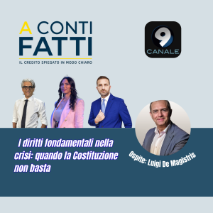 Scopri di più sull'articolo Diritti fondamentali e crisi economica, con Luigi De Magistris.