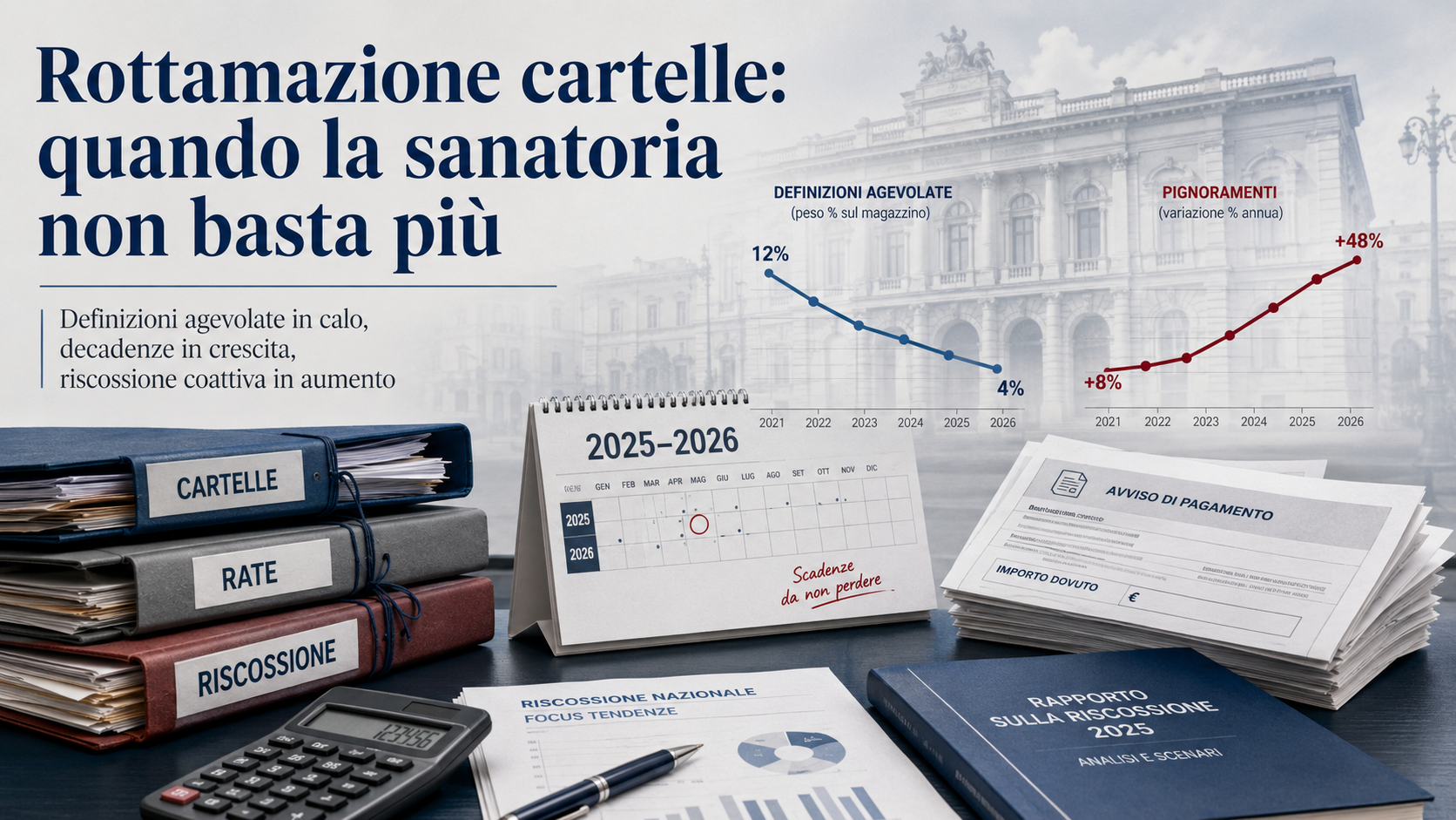 Al momento stai visualizzando Rottamazione cartelle: quando la sanatoria non basta più
