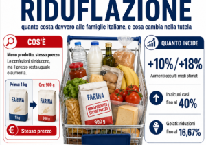 Scopri di più sull'articolo Riduflazione: prezzo invariato ma confezioni più piccole.